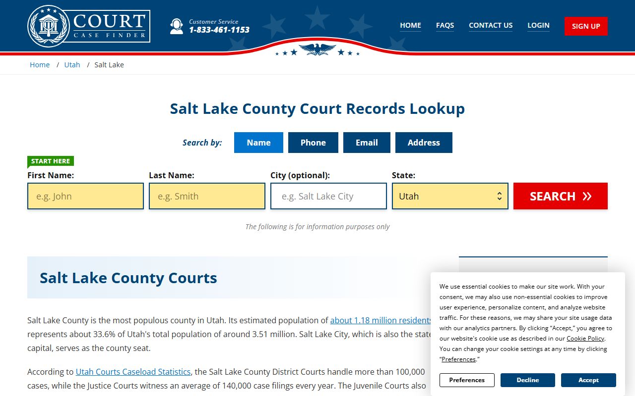 west jordan probate court records third district court salt lake county