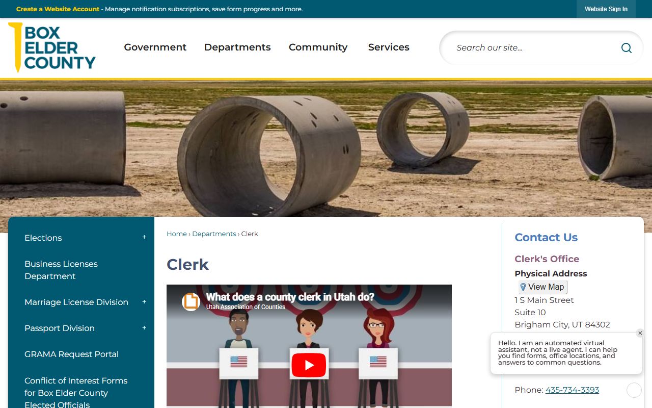 box elder county clerk's office box elder county probate court records