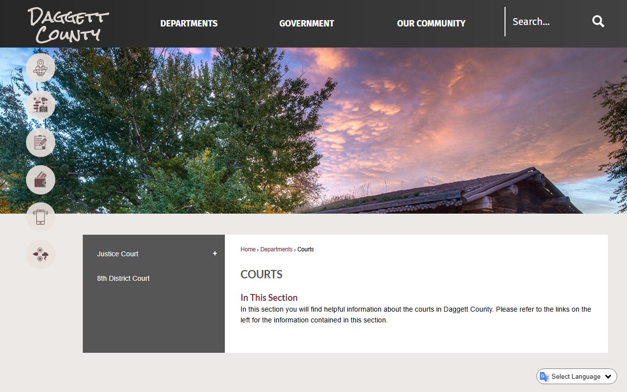 daggett county probate court records official website courts page manila utah